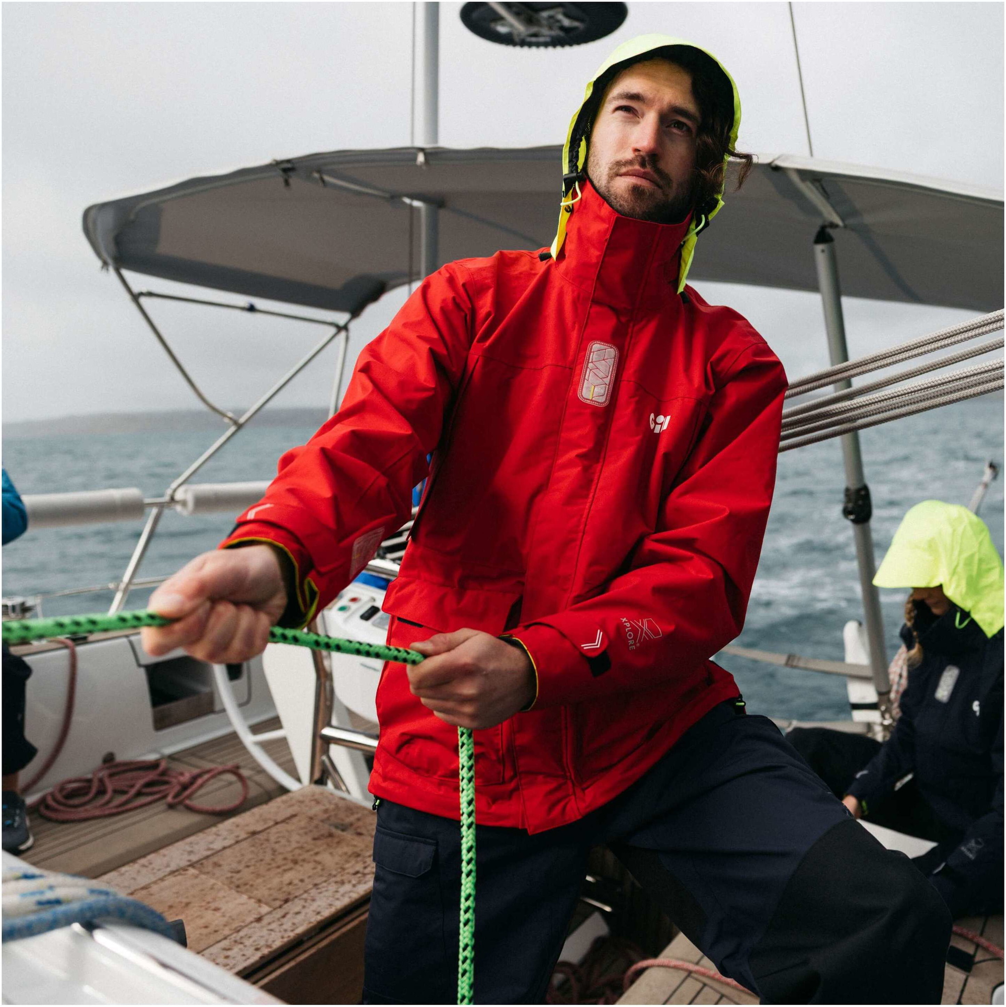 2026 Gill Hombres OS3 Coastal Chaqueta Cruising OS34J - Red